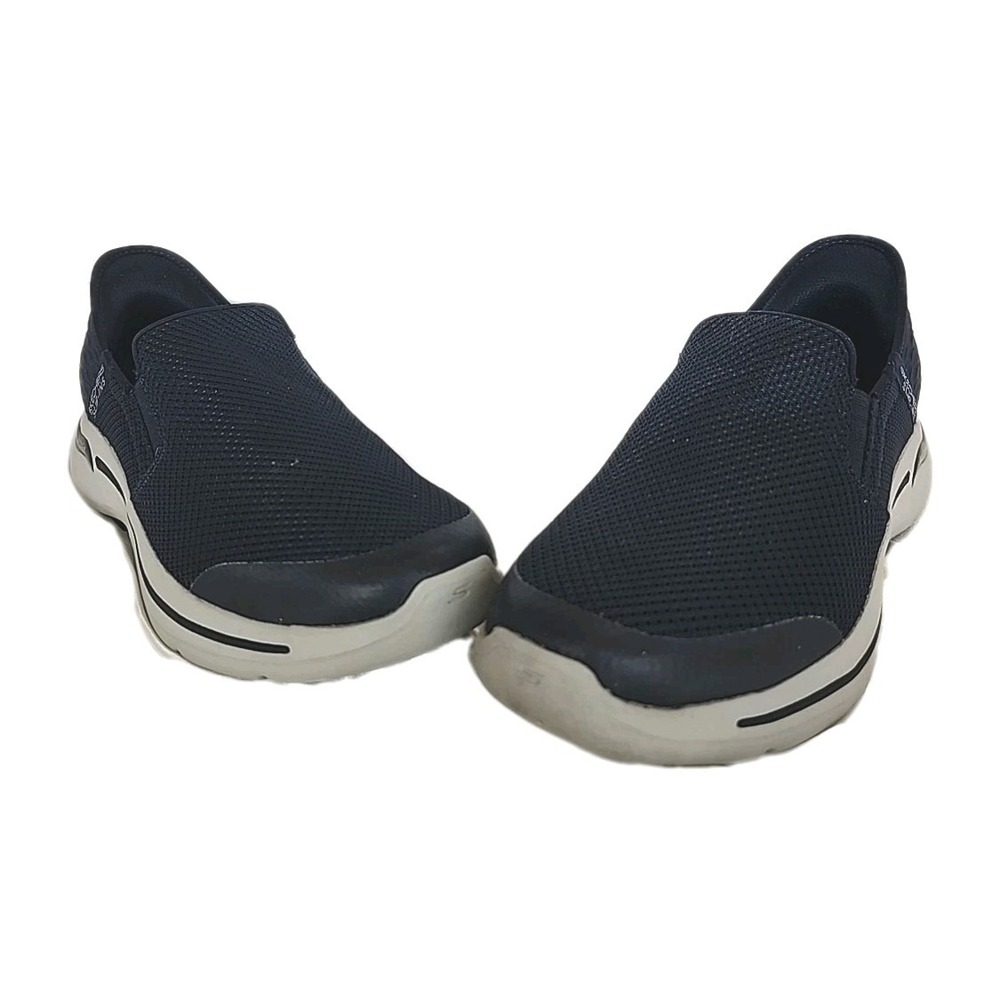 Skechers Slip-ins‎ Go Walk Arch Fit Navy Hands Free Shoes Men's 9